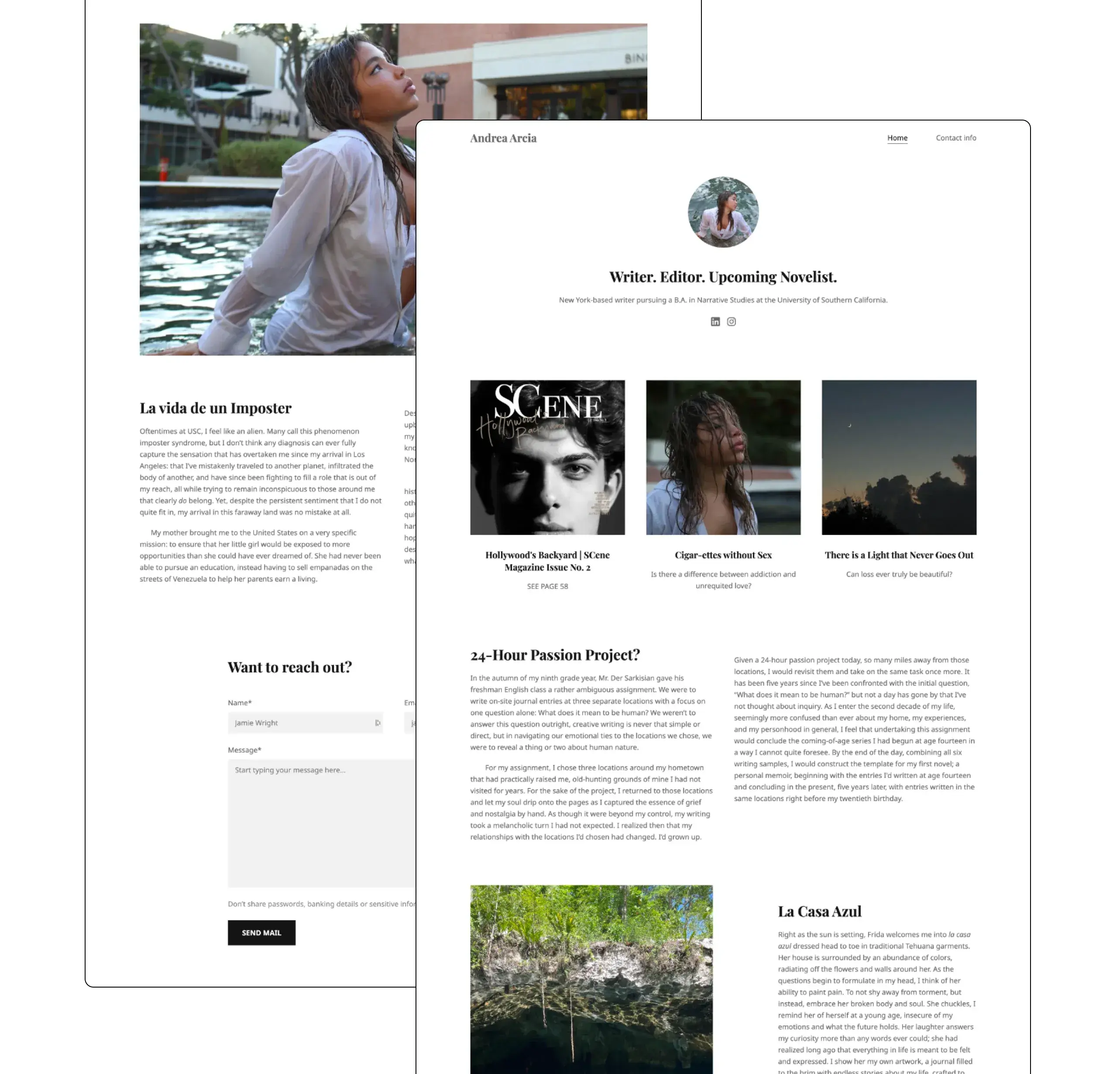 Literary & Editorial Portfolios – image 1