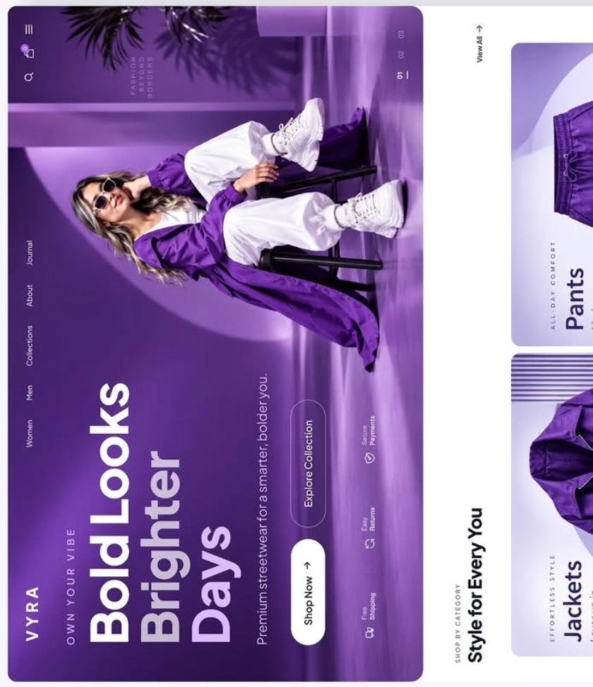 VYRA E-Commerce – image 3